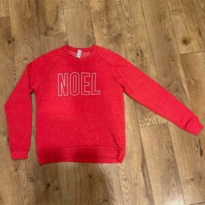 ILY Red Noel Crewneck Sweatshirt